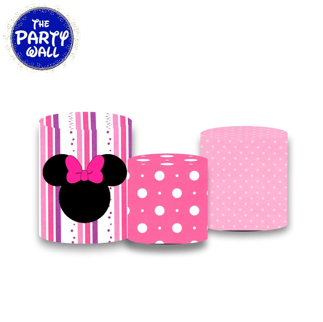 Minnie Mouse - Fundas para cilindros