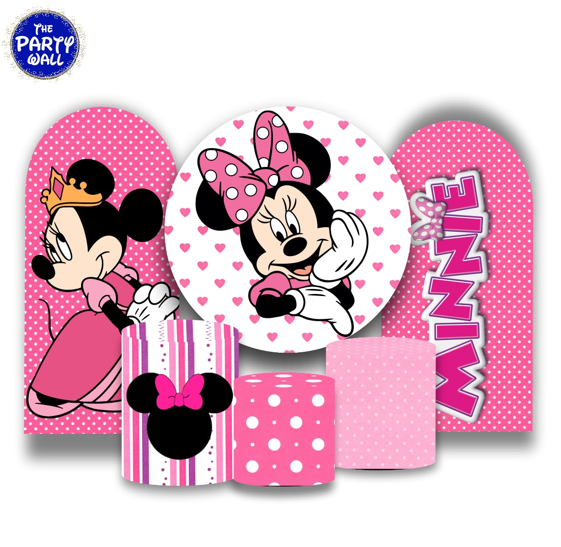 Minnie Mouse - Fundas para set + 2 complementos