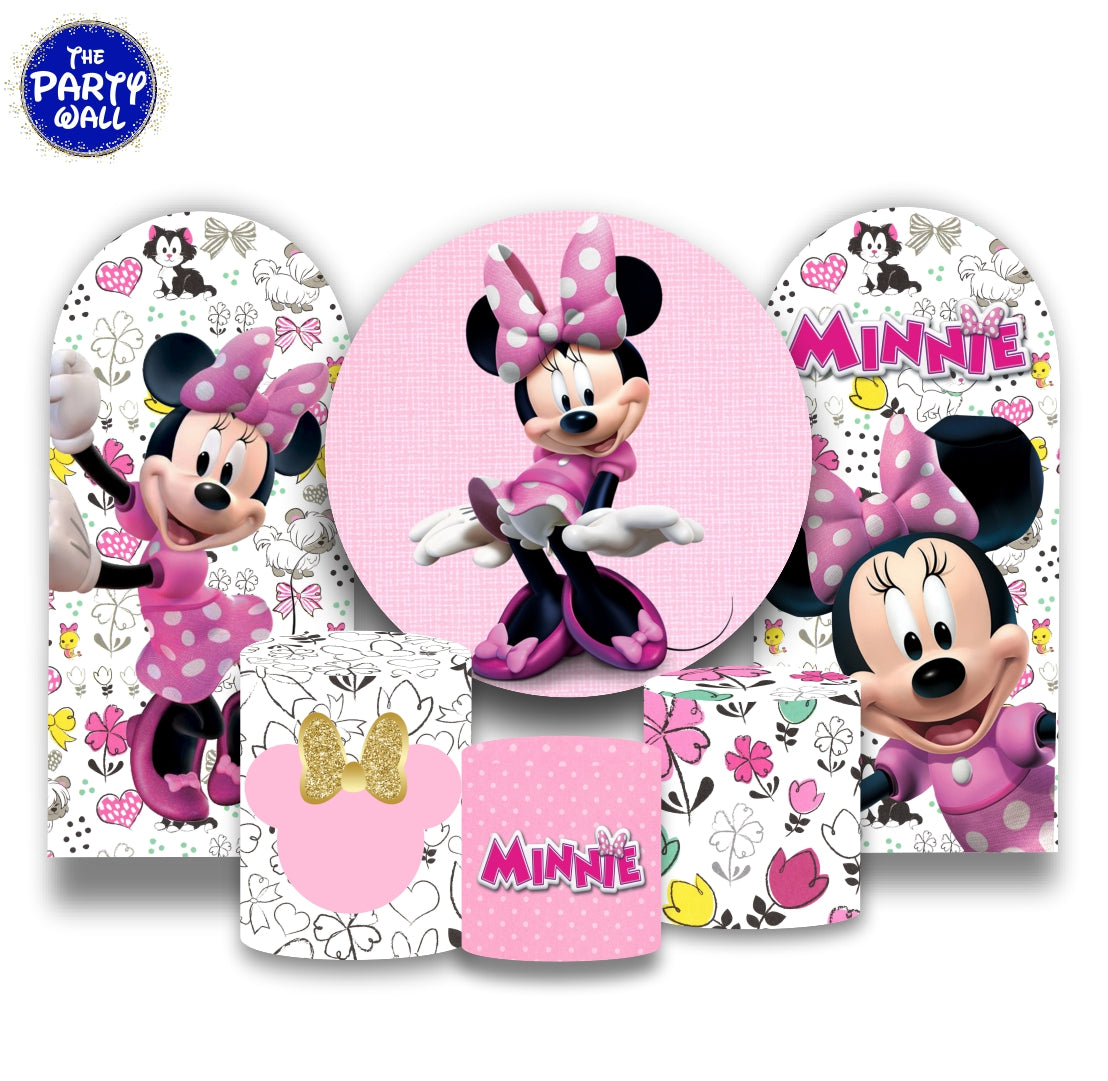 Minnie Mouse - Fundas para set + 2 complementos