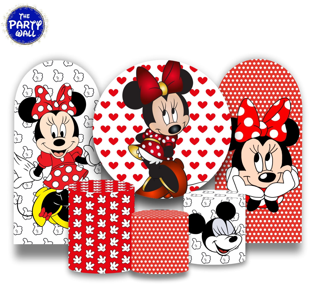 Minnie Mouse - Fundas para set + 2 complementos