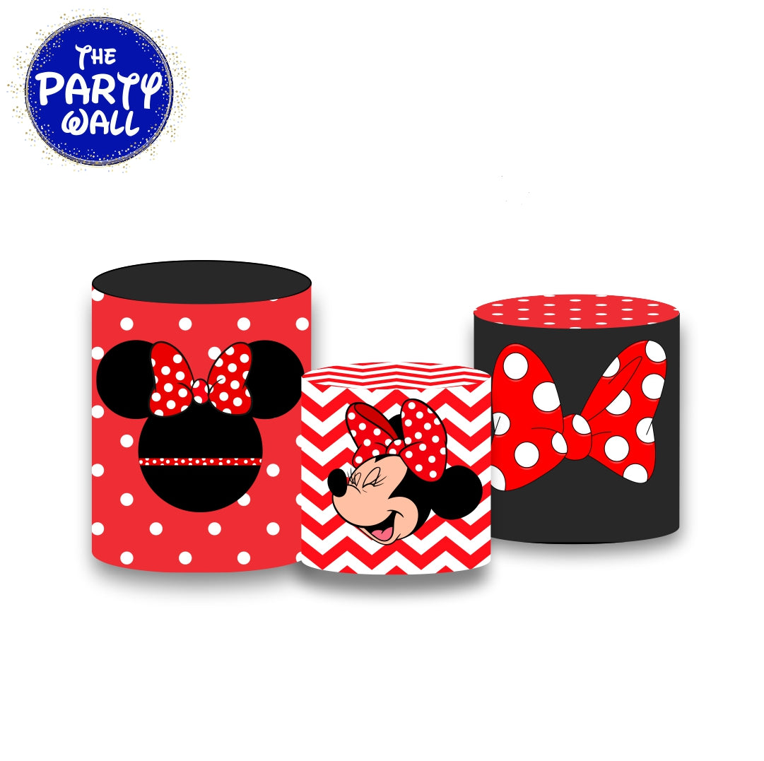 Minnie Mouse - Fundas para cilindros