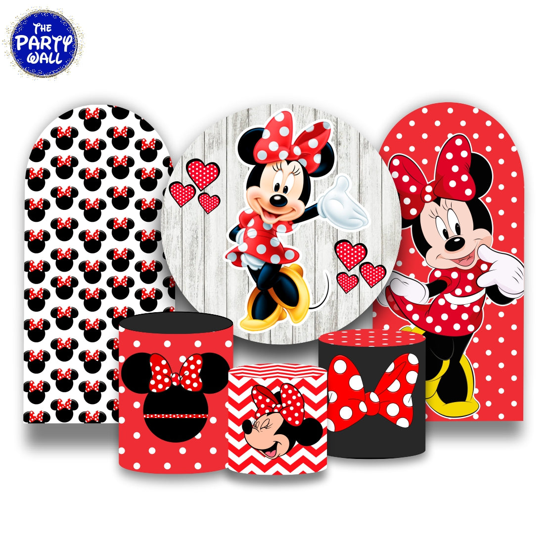Minnie Mouse - Fundas para set + 2 complementos
