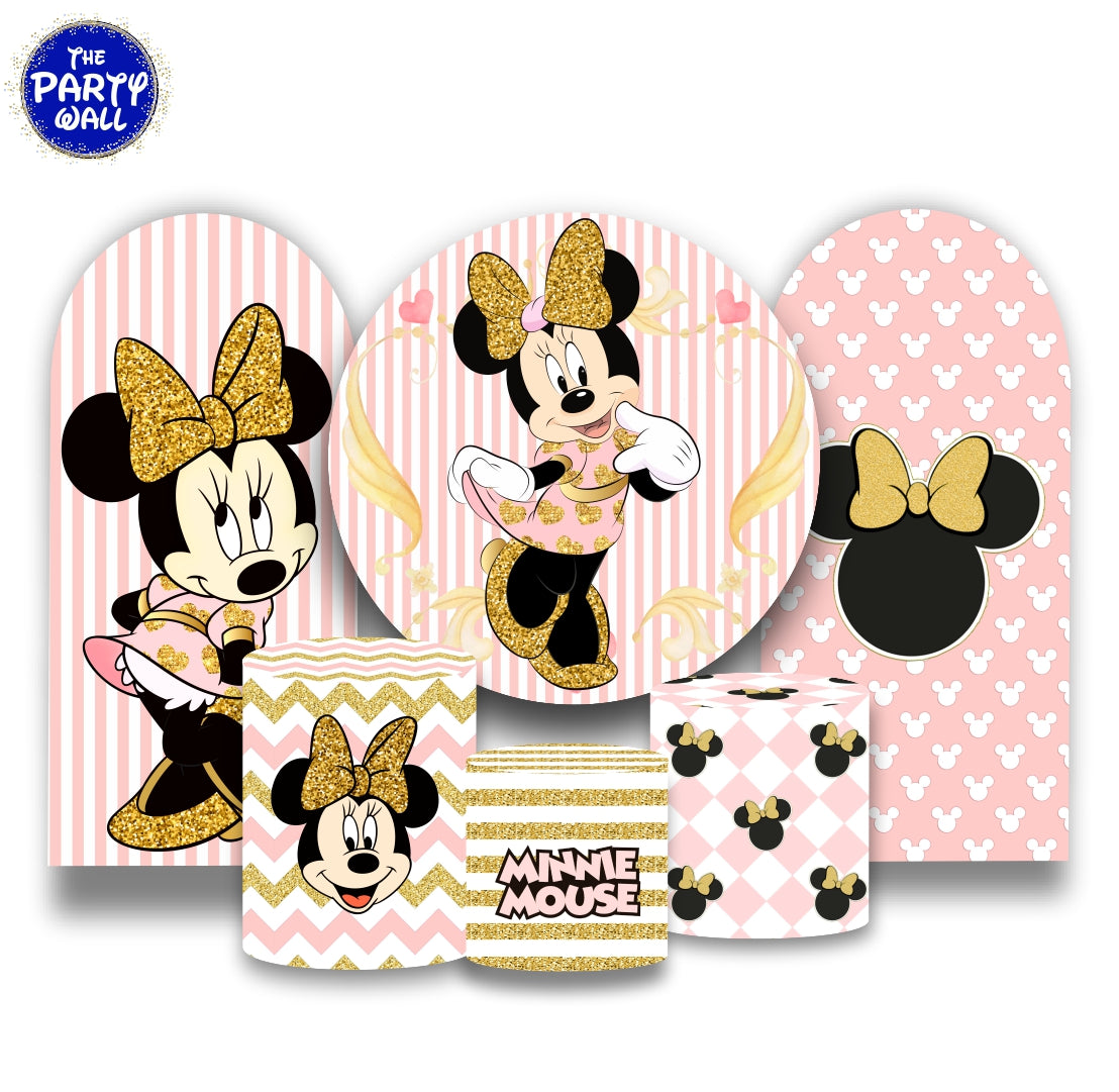 Minnie Mouse - Fundas para set + 2 complementos