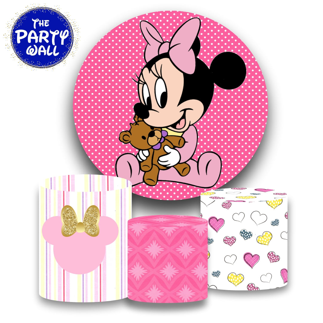 Minnie Mouse Bebé - Fundas para set sencillo
