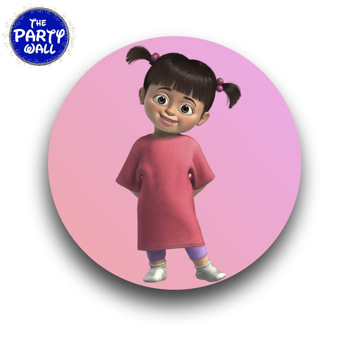Monsters Inc - Funda para mampara circular