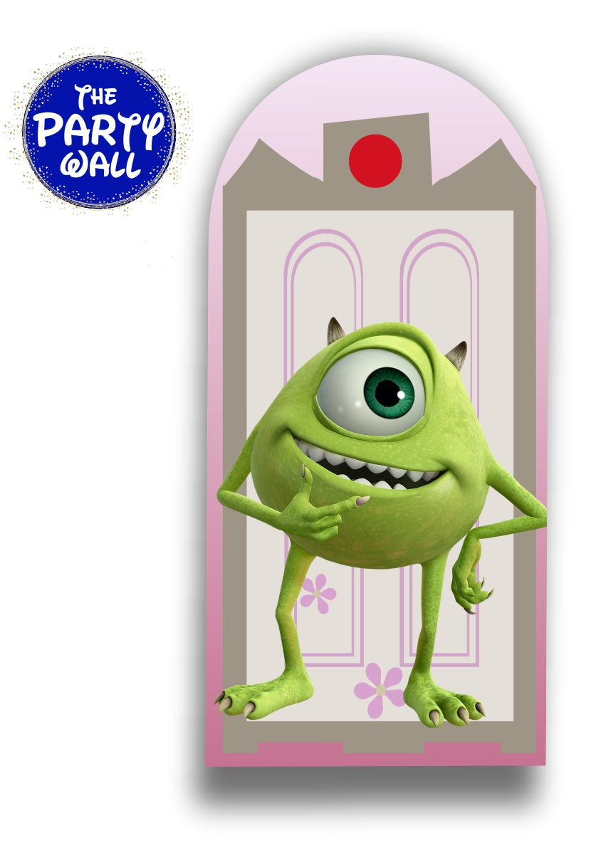 Monsters Inc - Funda para mampara de punta redonda