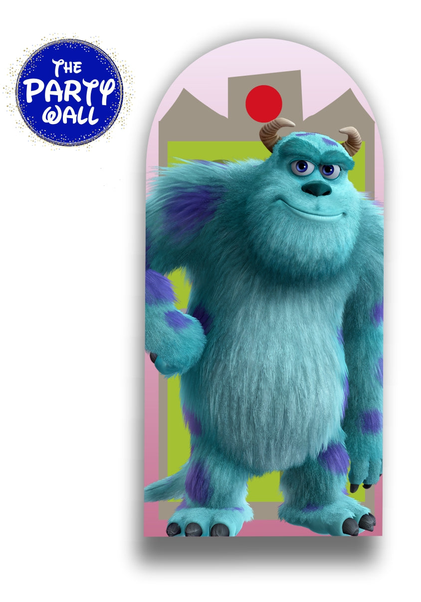 Monsters Inc - Funda para mampara de punta redonda