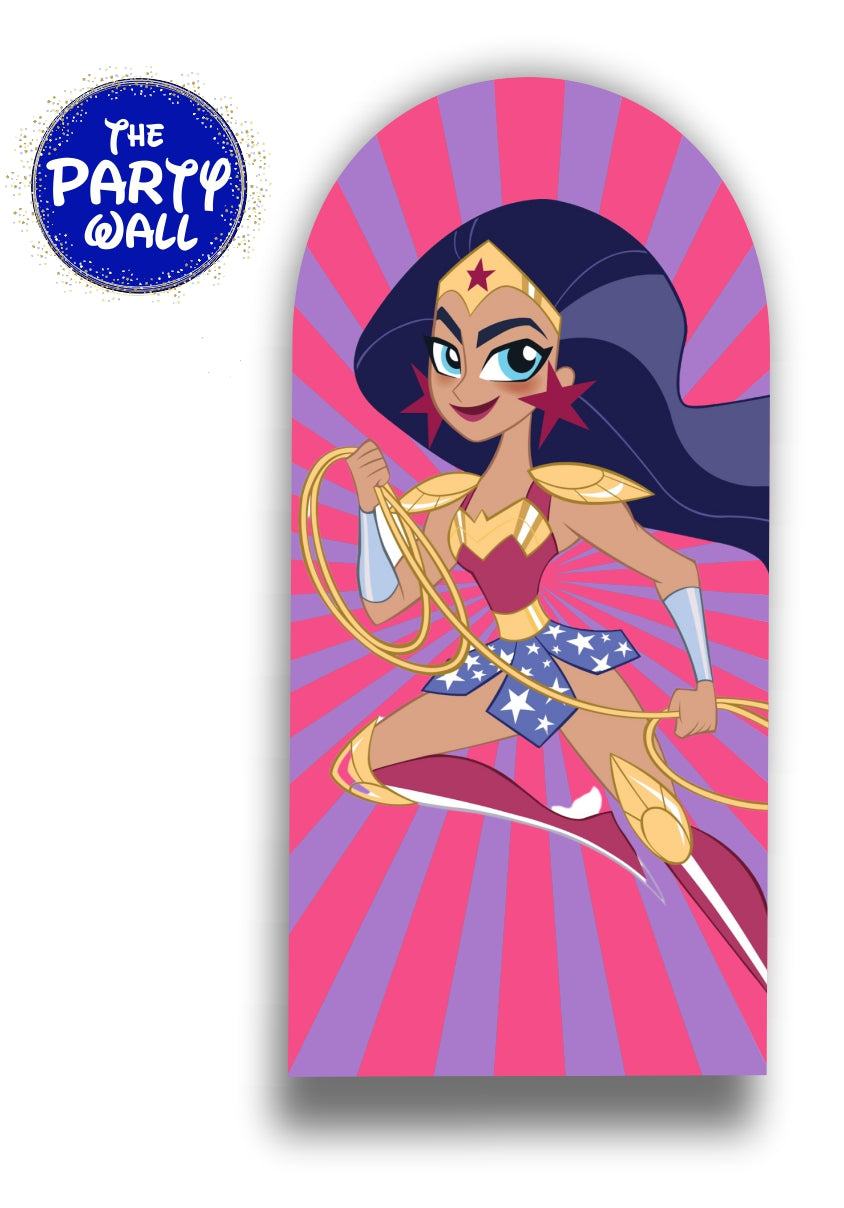Mujer Maravilla - Funda para mampara de punta redonda