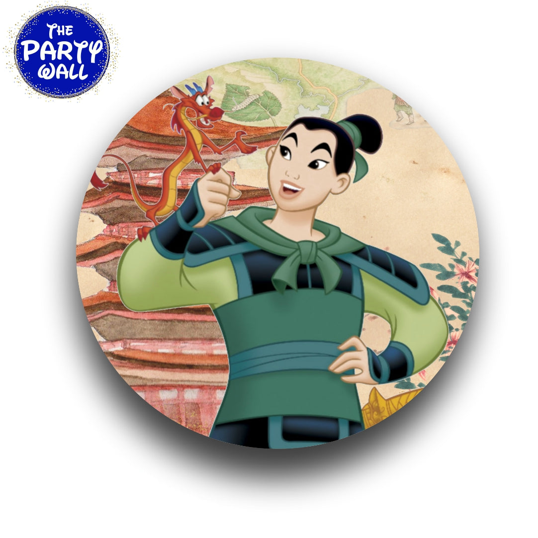 Mulan - Funda para mampara circular