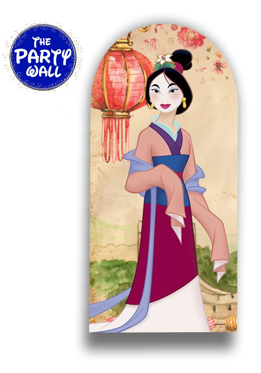 Mulan - Funda para mampara de punta redonda