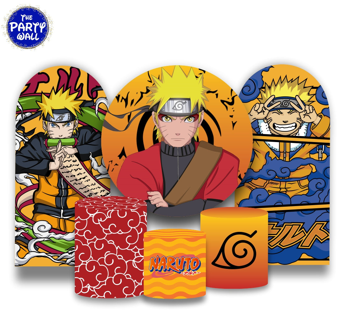Naruto - Fundas para set + 2 complementos