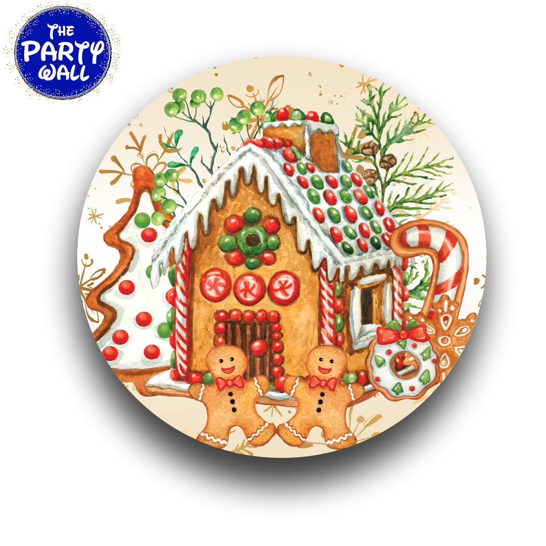 Navidad - Funda para mampara circular