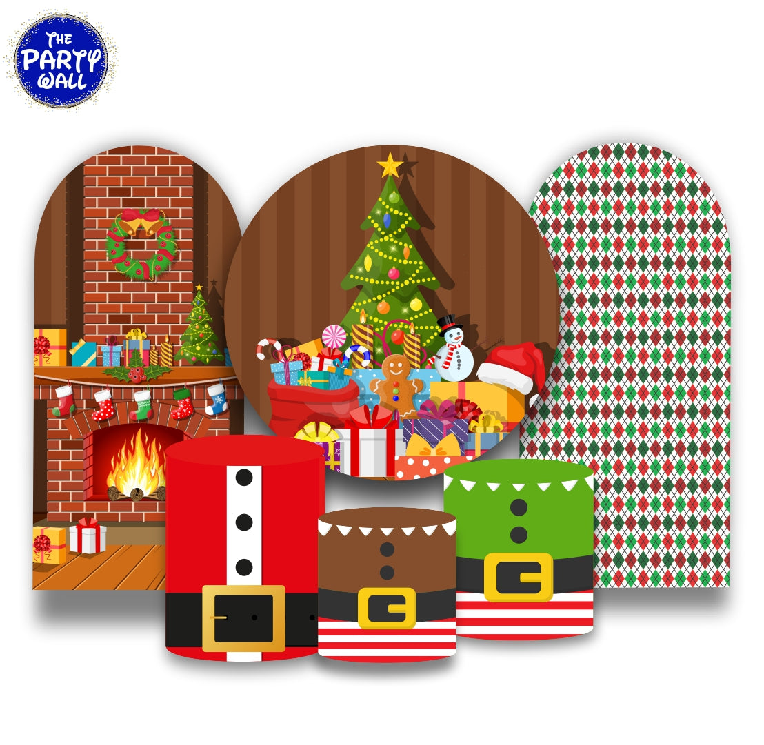 Navidad - Fundas para set + 2 complementos