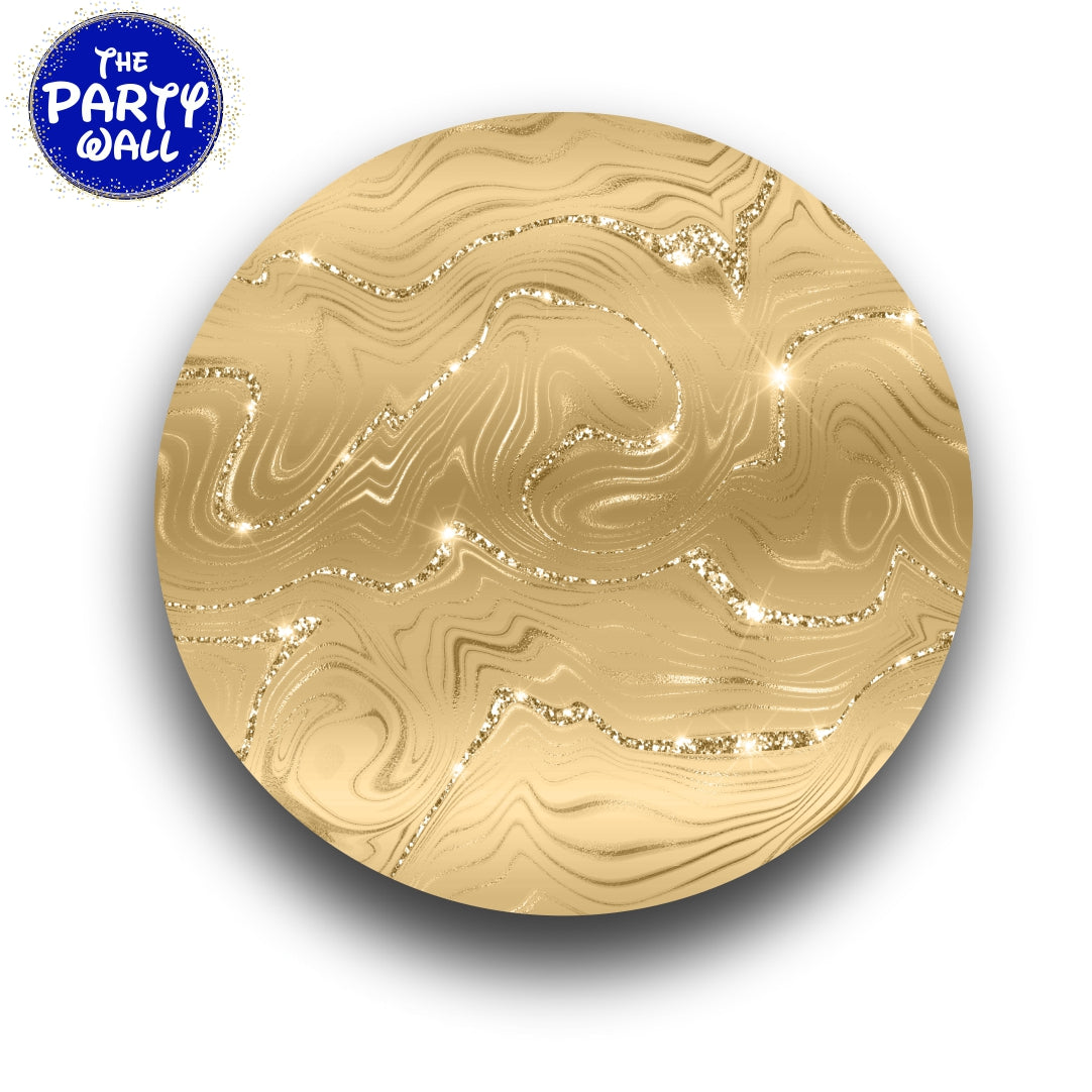 Oro - Funda para mampara circular