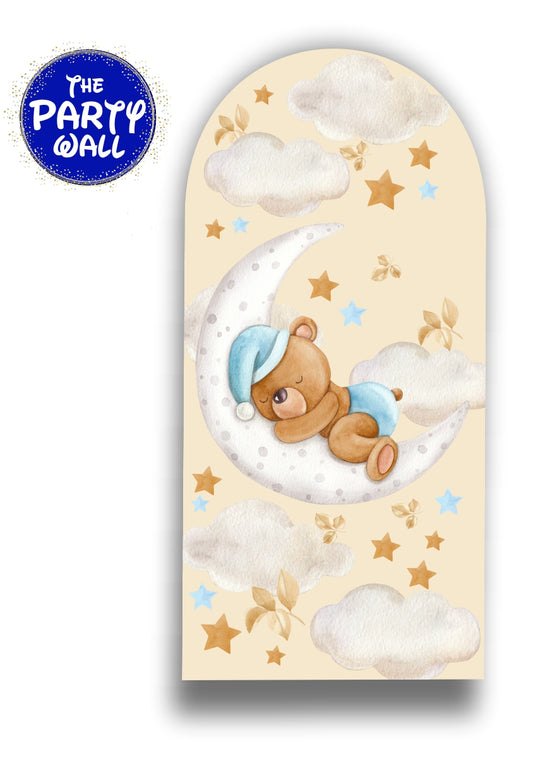 Ositos Cute - Funda para mampara de punta redonda