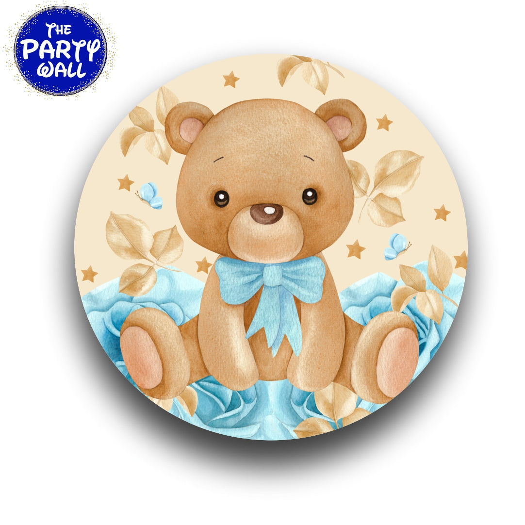 Ositos Cute - Funda para mampara circular