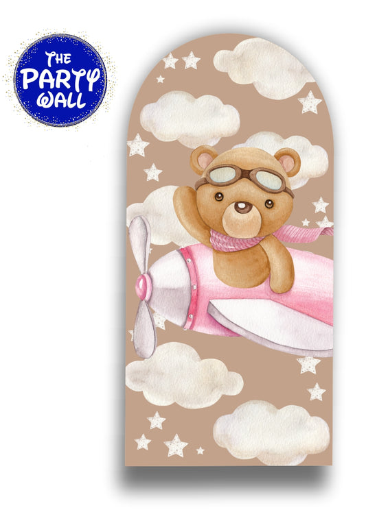 Ositos Cute - Funda para mampara de punta redonda