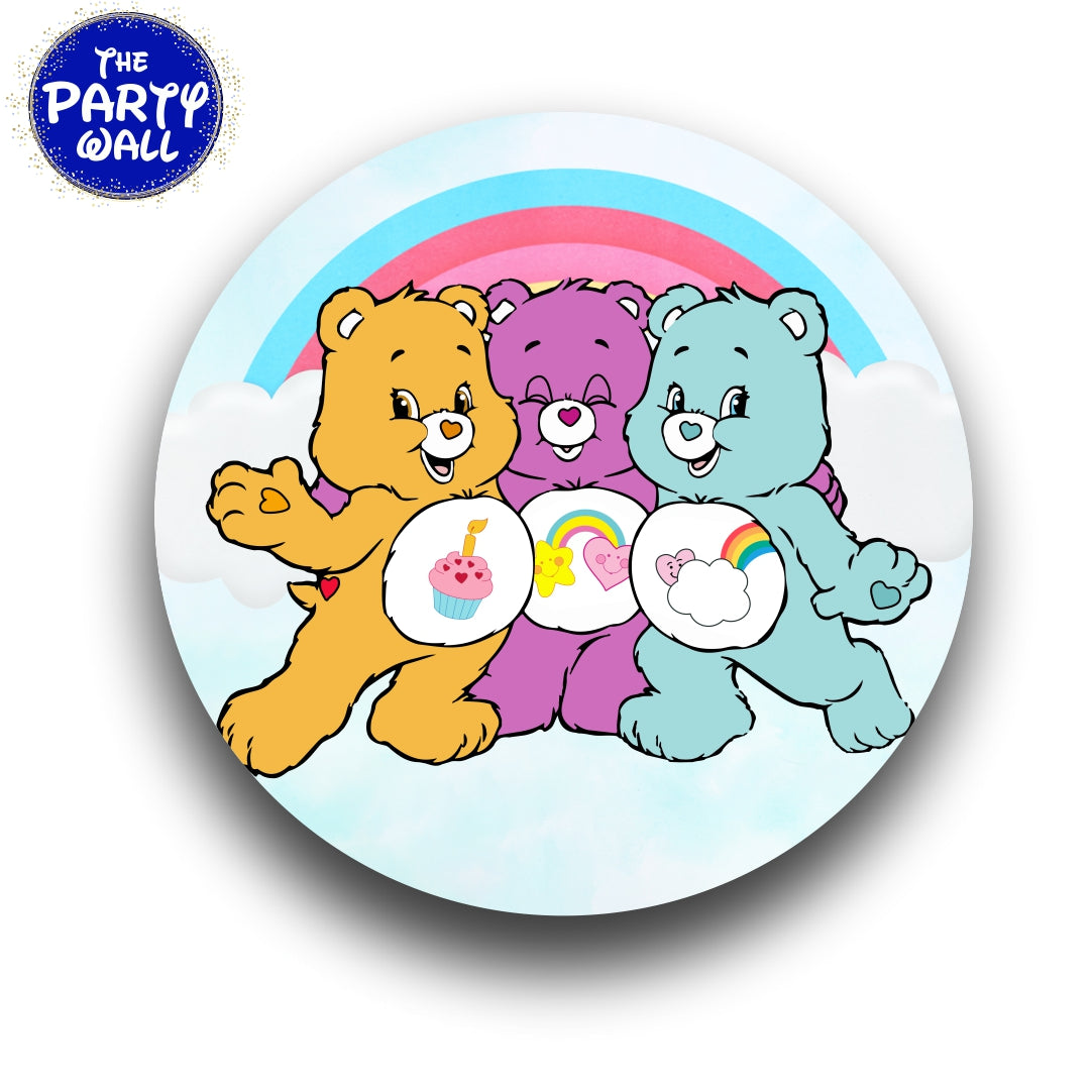 Ositos Cariñositos - Funda para mampara circular