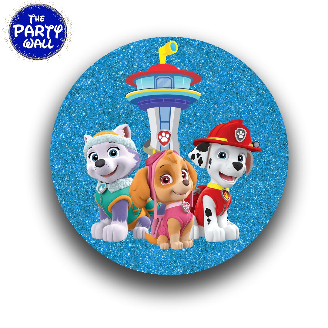 Paw Patrol - Funda para mampara circular