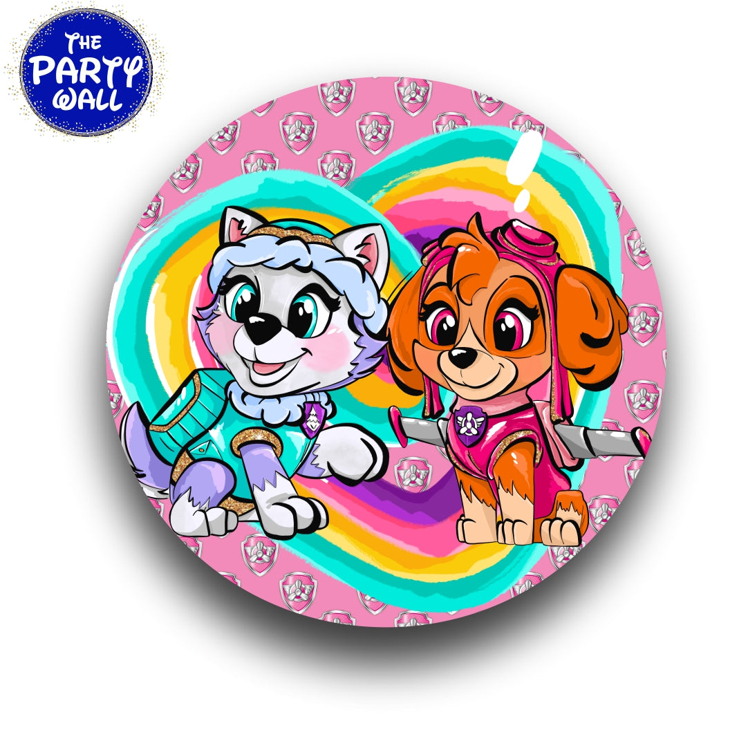 Paw Patrol - Funda para mampara circular