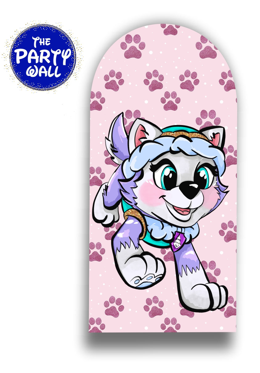 Paw Patrol - Funda para mampara de punta redonda