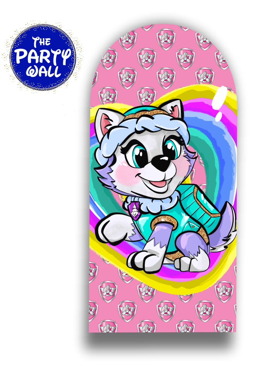 Paw Patrol - Funda para mampara de punta redonda