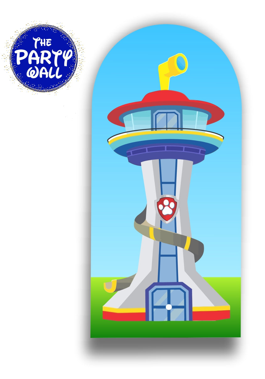 Paw Patrol - Funda para mampara de punta redonda