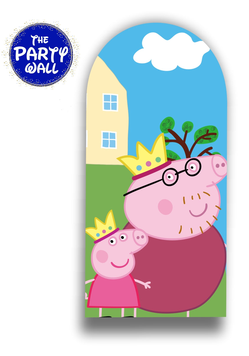 Peppa Pig - Funda para mampara de punta redonda