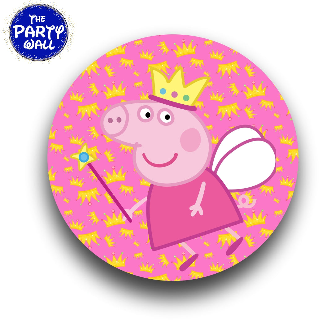 Peppa Pig - Funda para mampara circular