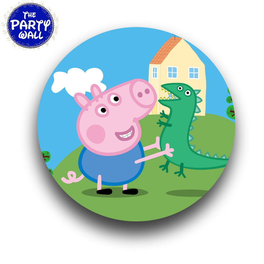 Peppa Pig - Funda para mampara circular