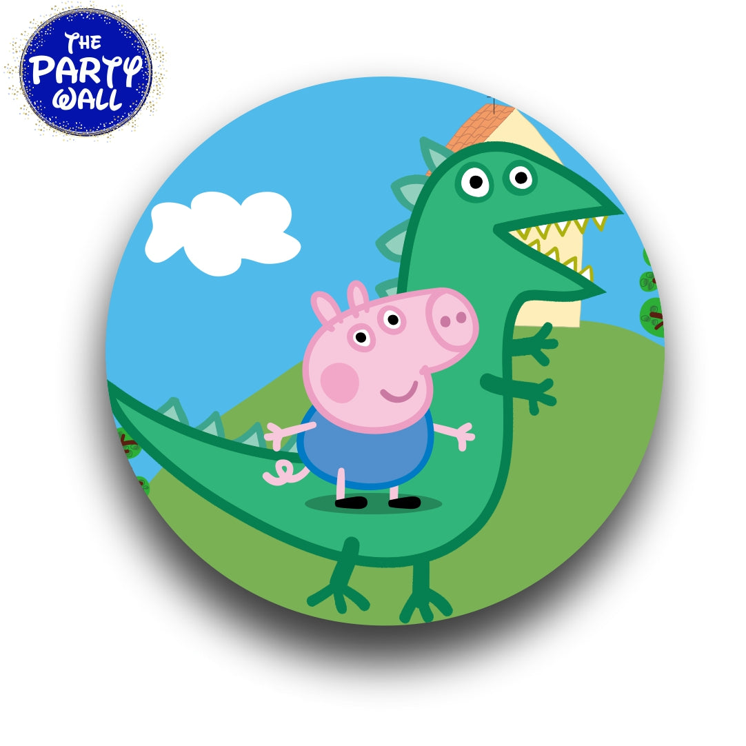 Peppa Pig - Funda para mampara circular