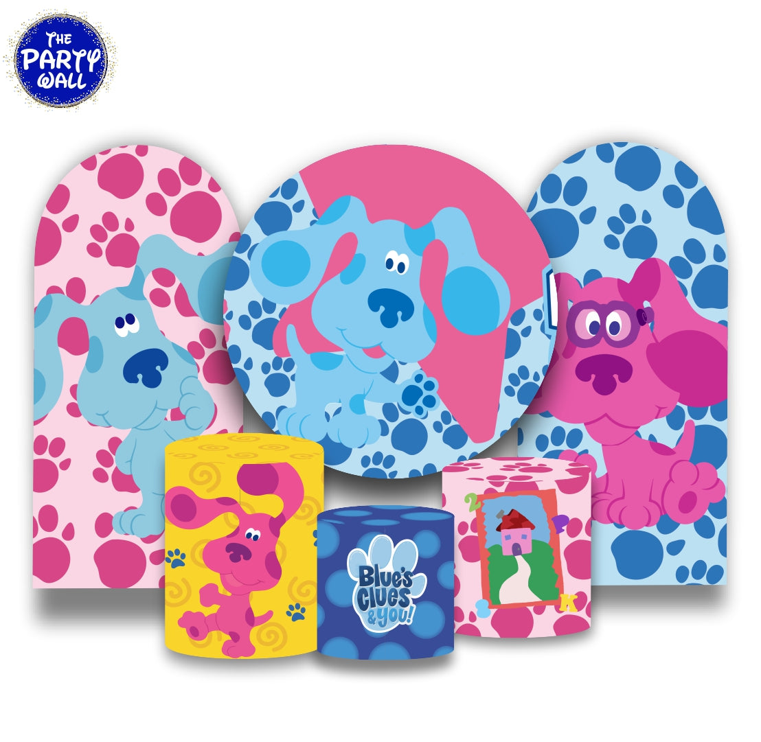 Pistas de Blue - Fundas para set + 2 complementos