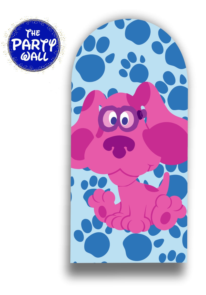 Pistas de Blue - Funda para mampara de punta redonda