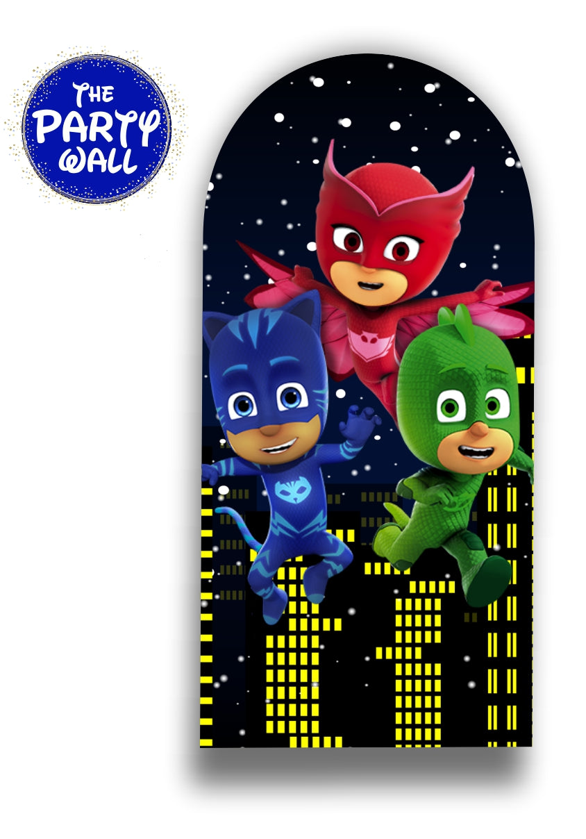 PjMasks - Funda para mampara de punta redonda
