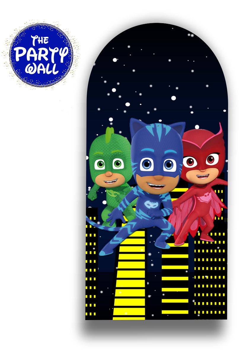 PjMasks - Funda para mampara de punta redonda