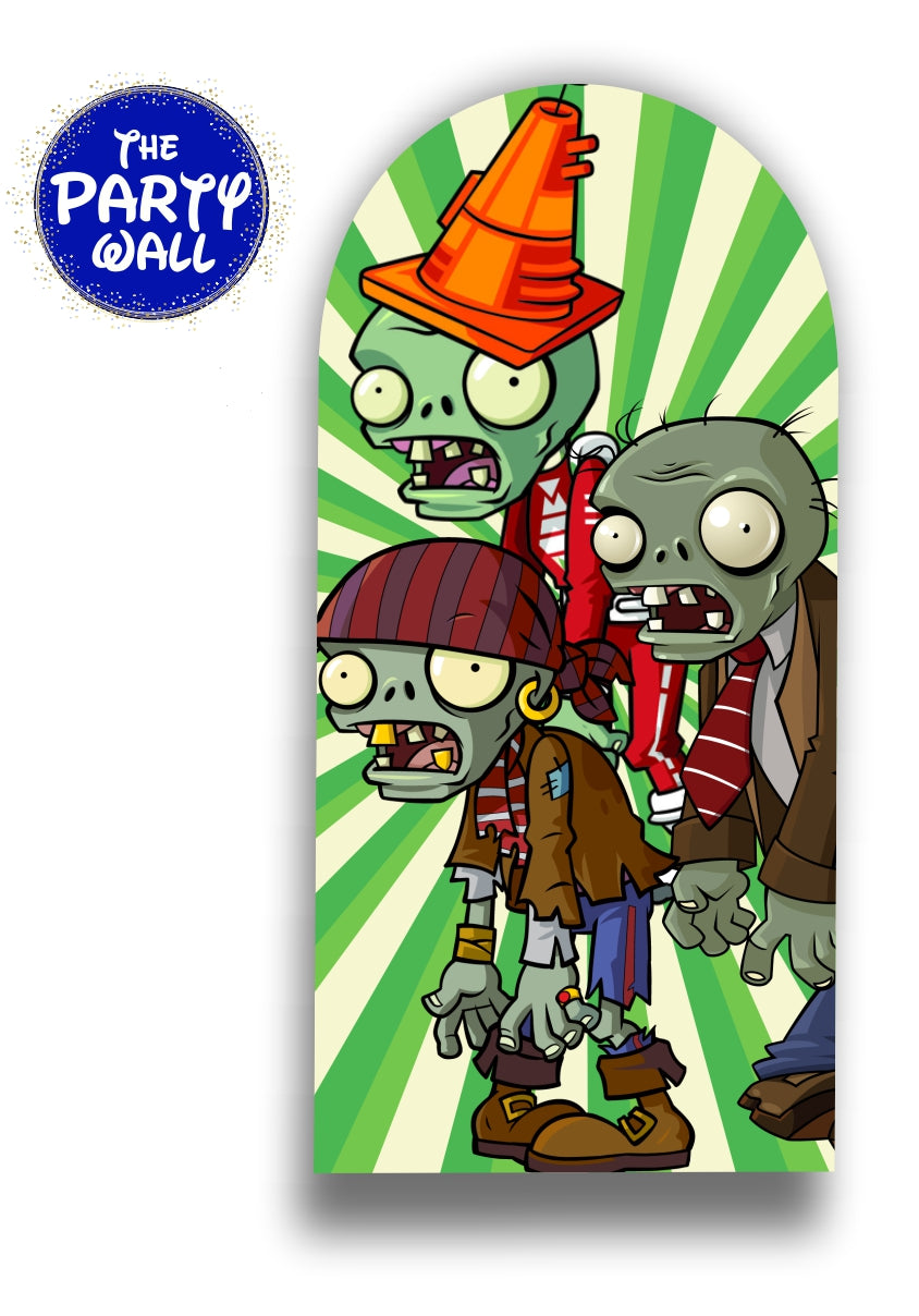 Plants vs Zombies - Funda para mampara de punta redonda