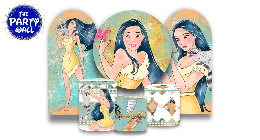 Pocahontas - Fundas para set + 2 complementos