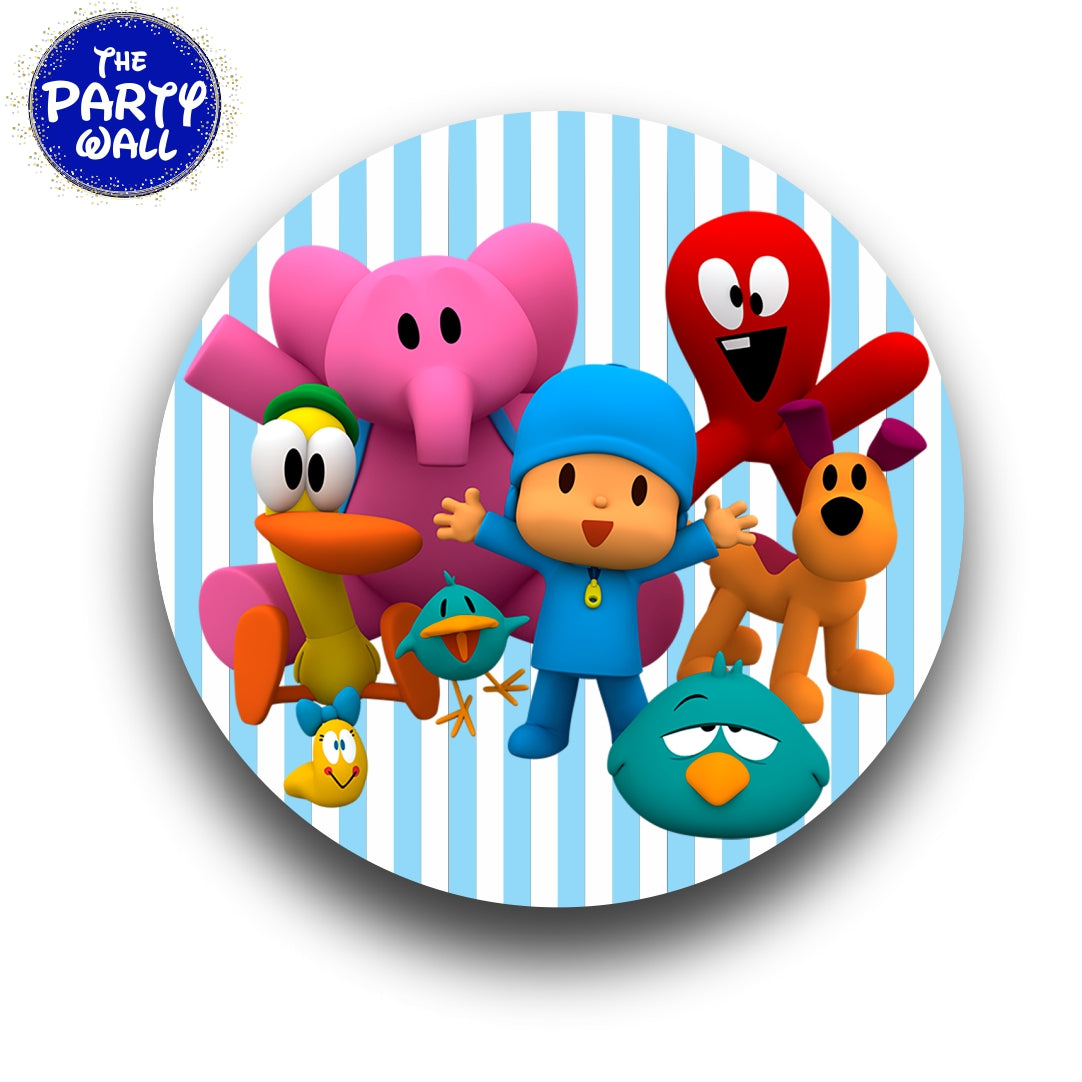 Pocoyo - Funda para mampara circular