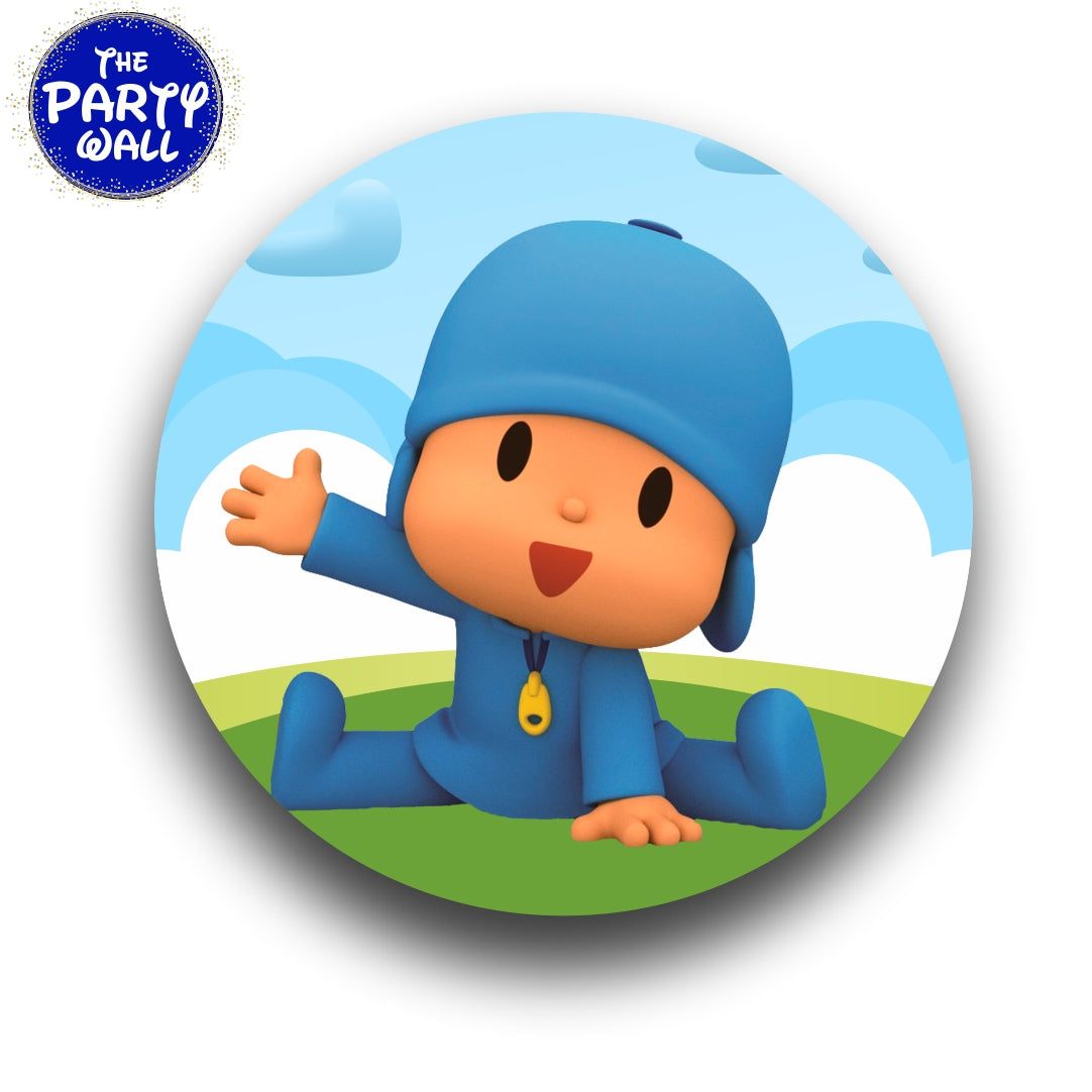 Pocoyo - Funda para mampara circular