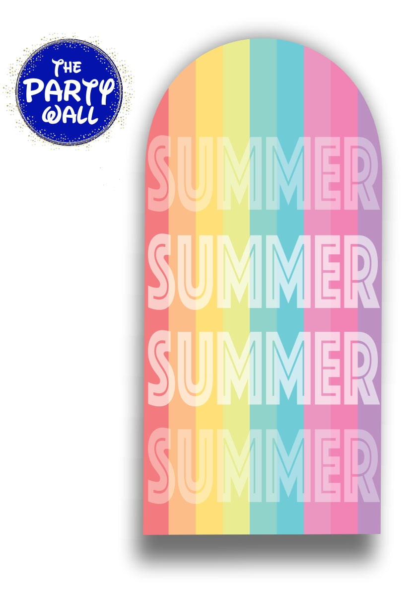 Pool Party / Albercada - Funda para mampara de punta redonda