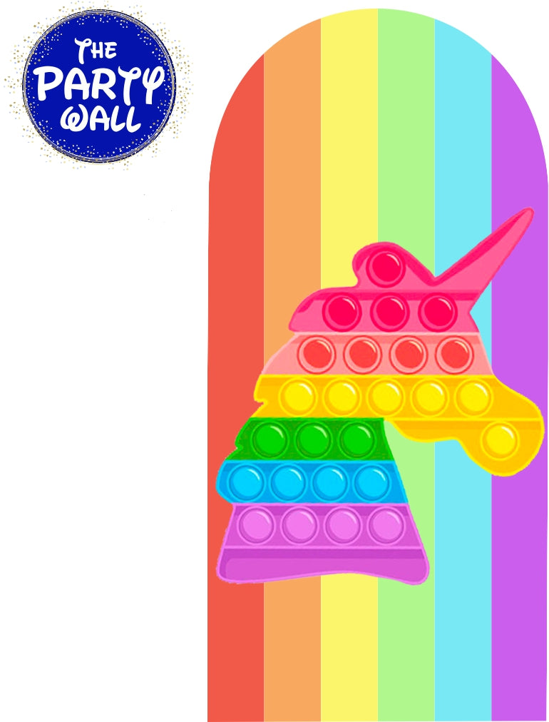 Pop It - Funda para mampara de punta redonda