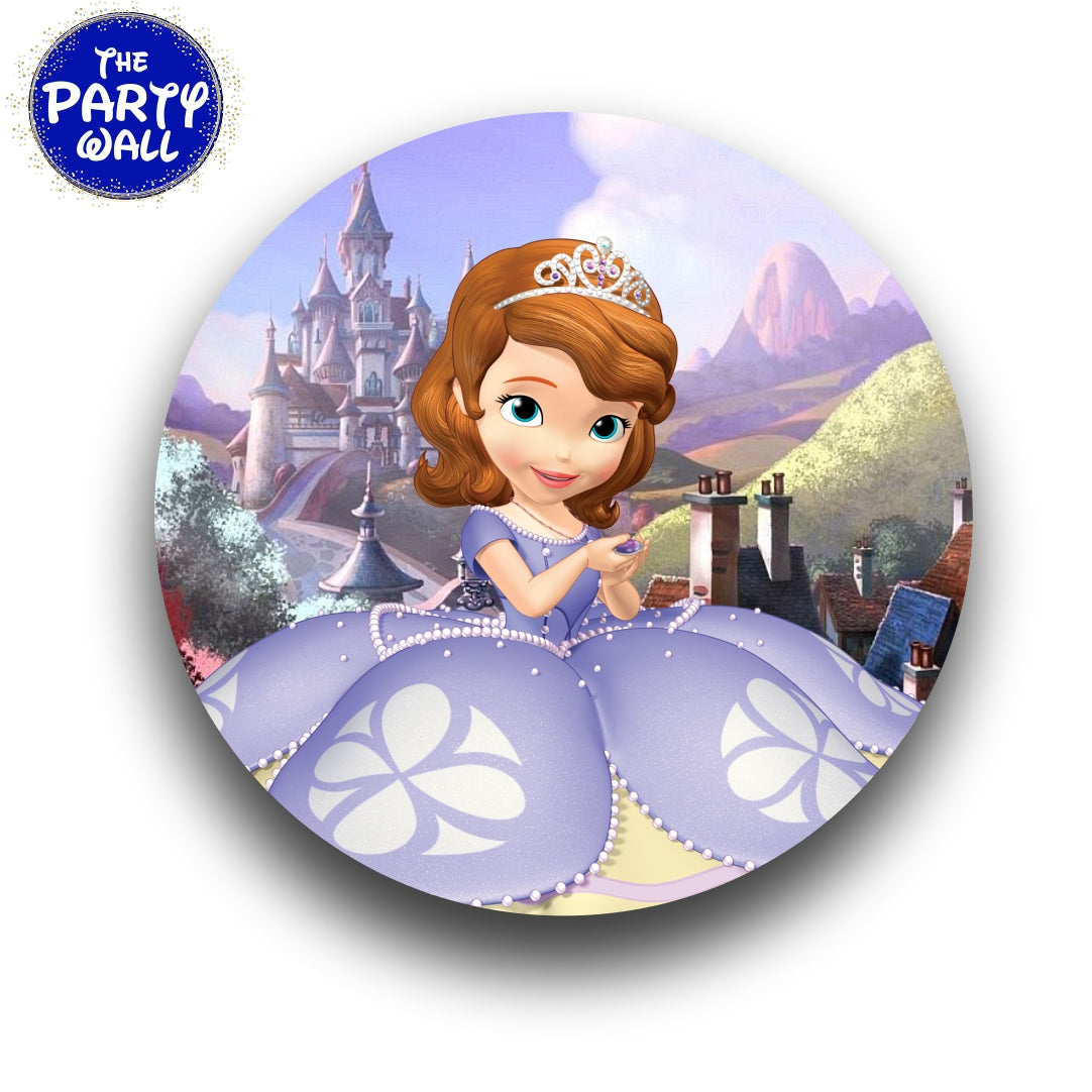 Princesa Sofia - Funda para mampara circular