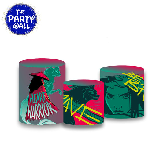 Raya y el último dragón  - Fundas para cilindros