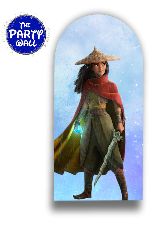 Raya y el último dragón  - Funda para mampara de punta redonda