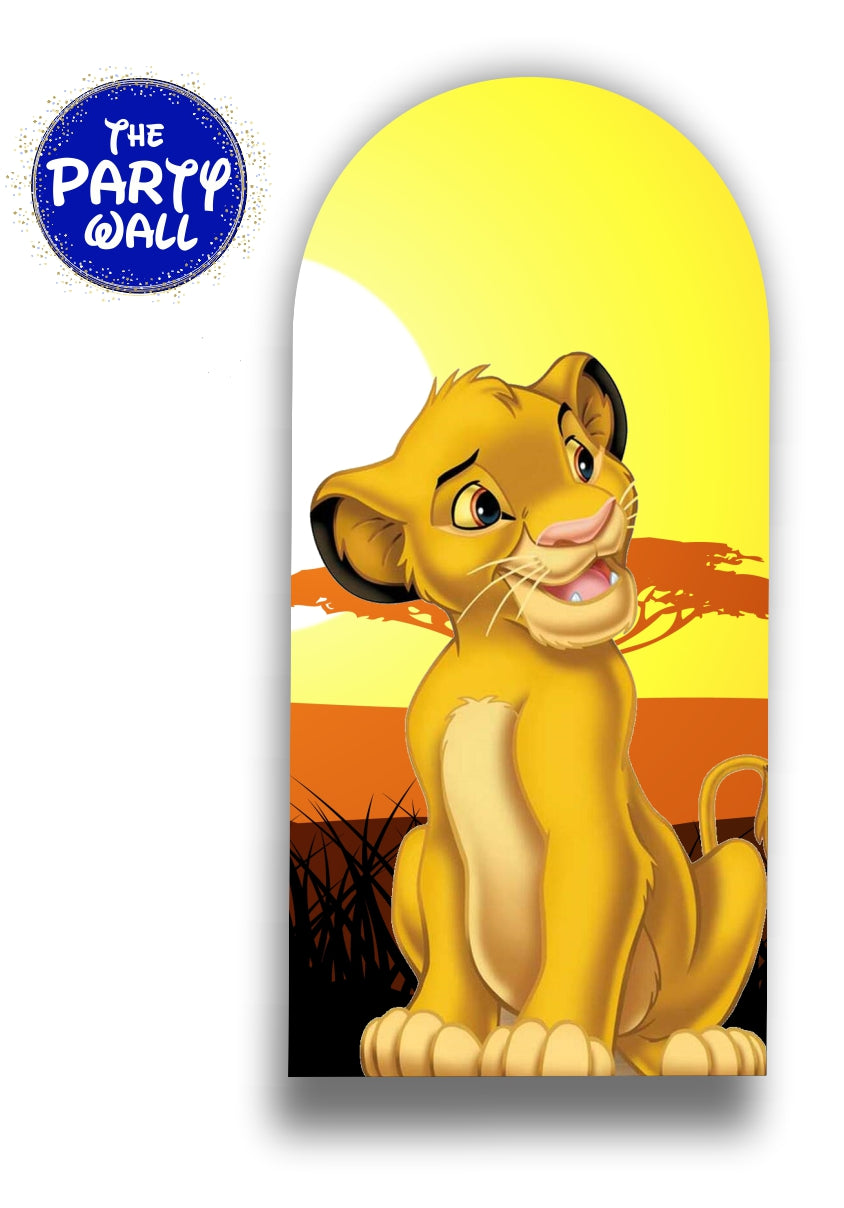 El Rey León - Funda para mampara de punta redonda
