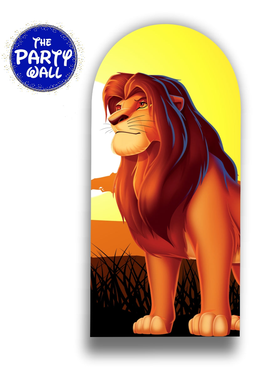 El Rey León - Funda para mampara de punta redonda