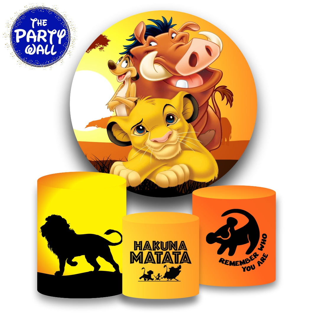 El Rey León - Fundas para set sencillo