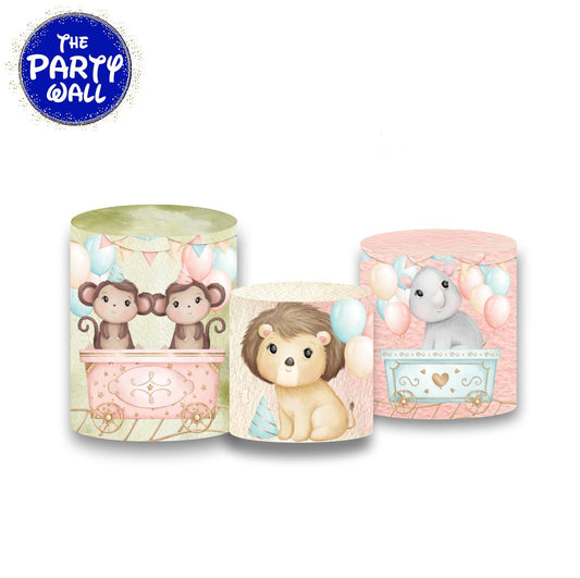 Safari Cute - Fundas para cilindros