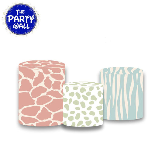 Safari Cute - Fundas para cilindros