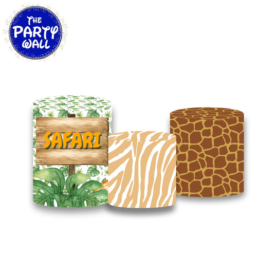 Safari Cute - Fundas para cilindros
